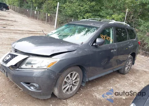 2014 Nissan Pathfinder S from USA, damaged, VIN 5N1AR2MM9EC667332
